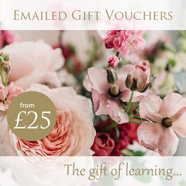 Emailed Vouchers The Cambridge Flower School